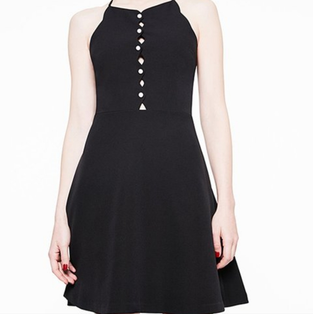3 FOR $30.00 - Betsey Johnson Little Black Halter Dress Brand New Size 4